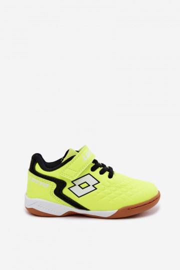 Scarpe per bambini giallo neon LOTTO DASHER 2600920 2