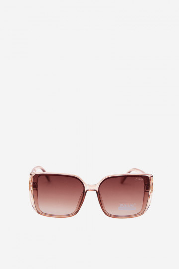 Occhiali da sole con dettagli decorativi in colore rosa 2