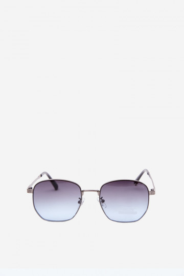 Occhiali da sole con montatura sottile UV 400 in colore blu scuro 2