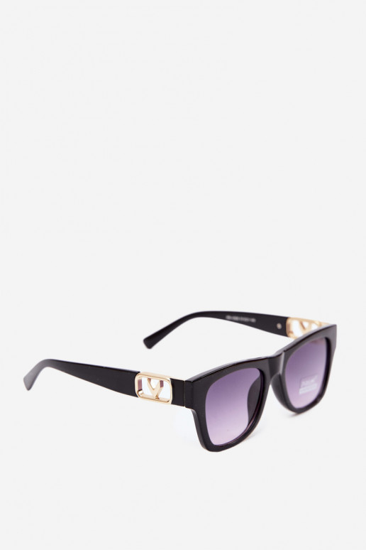 Occhiali da sole da donna con filtro UV in colore nero
