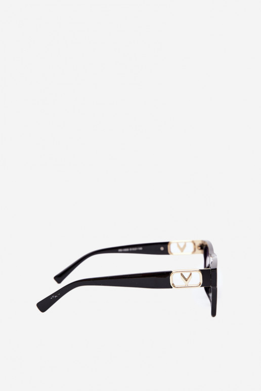 Occhiali da sole da donna con filtro UV in colore nero