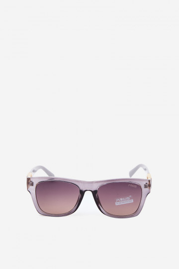 Occhiali da sole da donna con filtro UV in colore grigio 2
