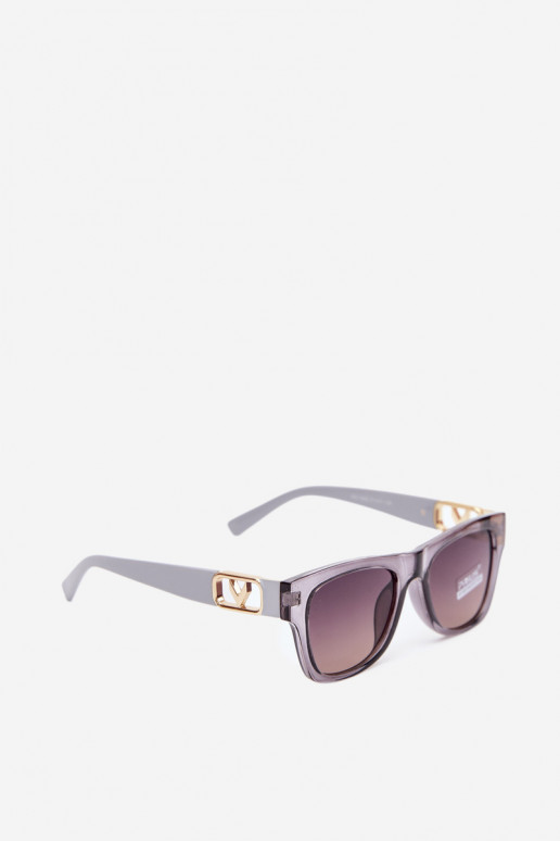 Occhiali da sole da donna con filtro UV in colore grigio