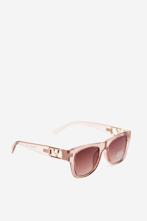 Occhiali da sole da donna con filtro UV in colore rosa