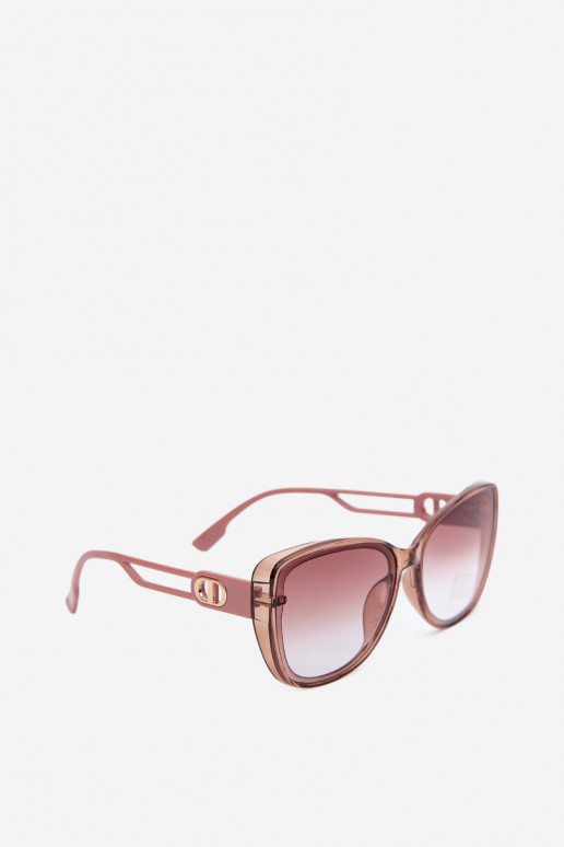 Occhiali da sole da donna a forma di occhio di gatto rosa