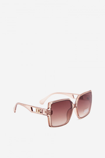 Occhiali da sole da donna con filtro UV rosa 2