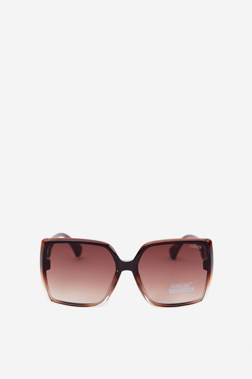 Occhiali da sole da donna con filtro UV marroni