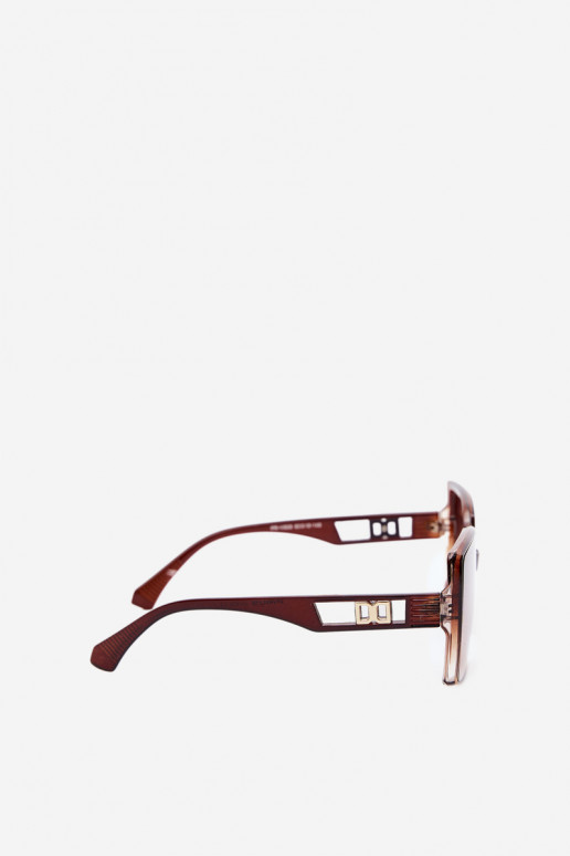 Occhiali da sole da donna con filtro UV marroni