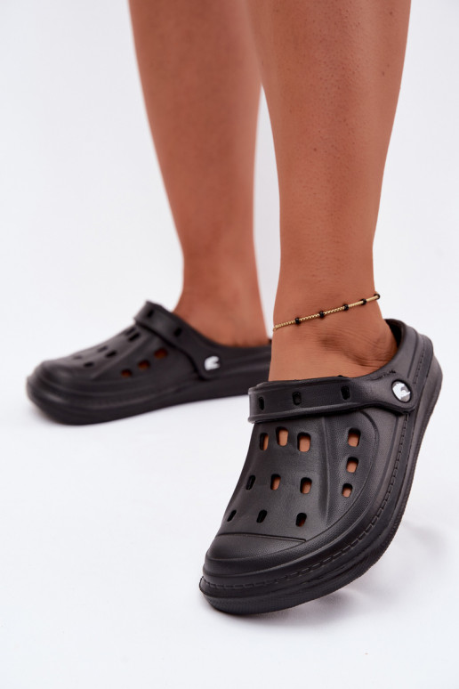 Zoccoli leggeri da donna neri Cobble