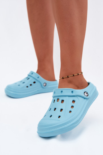 Zoccoli leggeri da donna turchesi Cobble