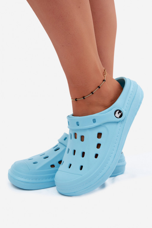 Zoccoli leggeri da donna turchesi Cobble