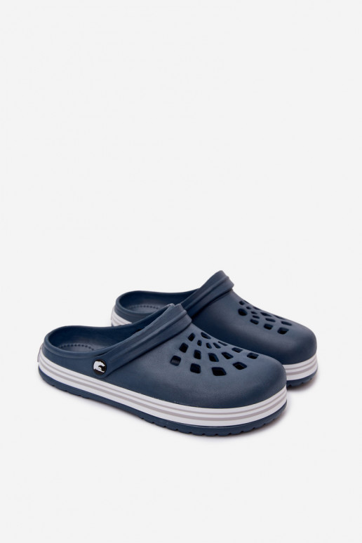 Zoccoli leggeri da uomo blu scuro MileĮay