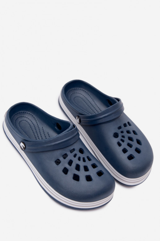 Zoccoli leggeri da uomo blu scuro MileĮay