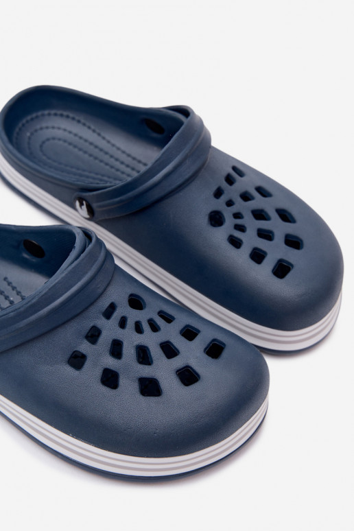 Zoccoli leggeri da uomo blu scuro MileĮay