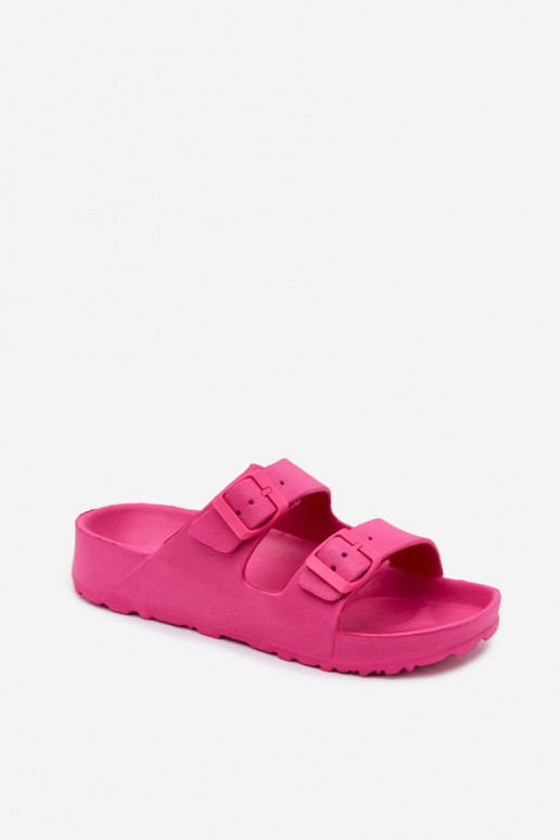 Zoccoli leggeri da donna rosa con fibbie Calico