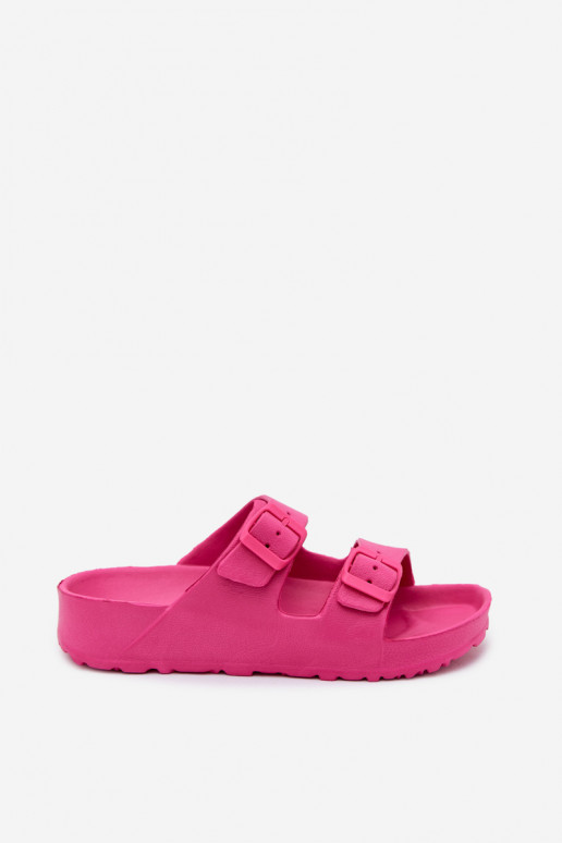 Zoccoli leggeri da donna rosa con fibbie Calico