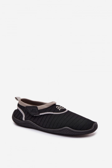 Scarpe da donna nere con chiusure adesive PROINATER PRO-26-48-114L