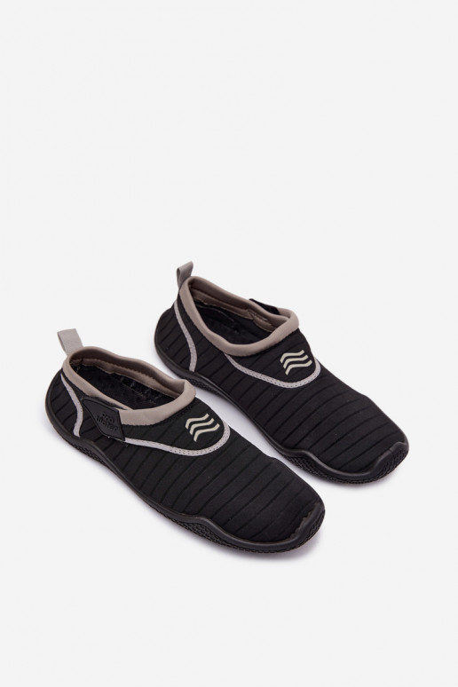 Scarpe da donna nere con chiusure adesive PROINATER PRO-26-48-114L