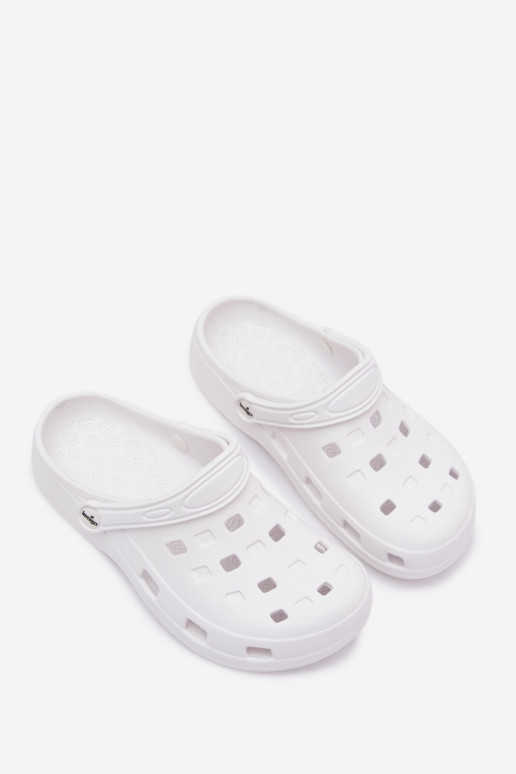 Zoccoli leggeri da donna bianchi LEMIGO 806