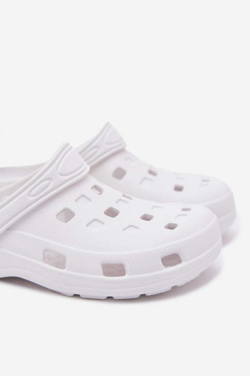 Zoccoli leggeri da donna bianchi LEMIGO 806