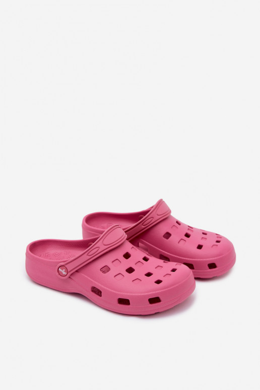 Zoccoli leggeri da donna rosa scuro LEMIGO 806