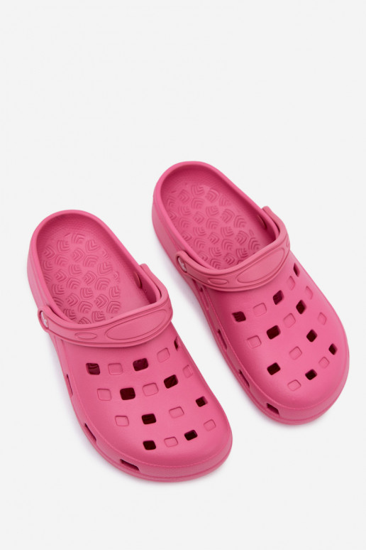 Zoccoli leggeri da donna rosa scuro LEMIGO 806