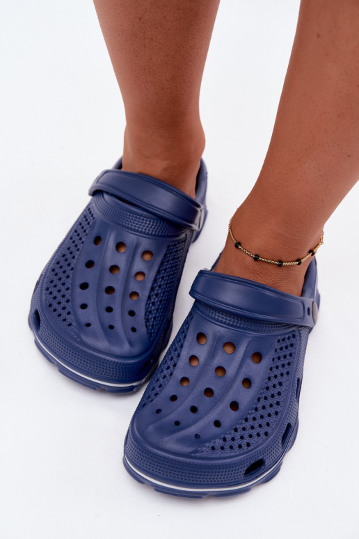 Zoccoli leggeri blu scuro Merritt