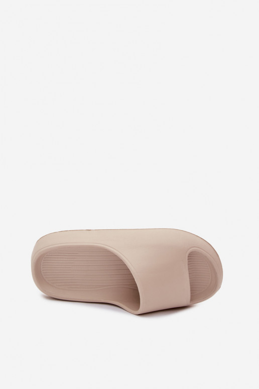 Infradito leggere da uomo modello classico color sabbia Melton