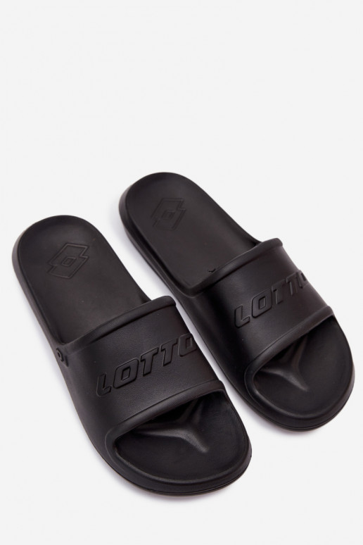 Infradito leggere da uomo nere Lotto 2400521U SPLISH OC