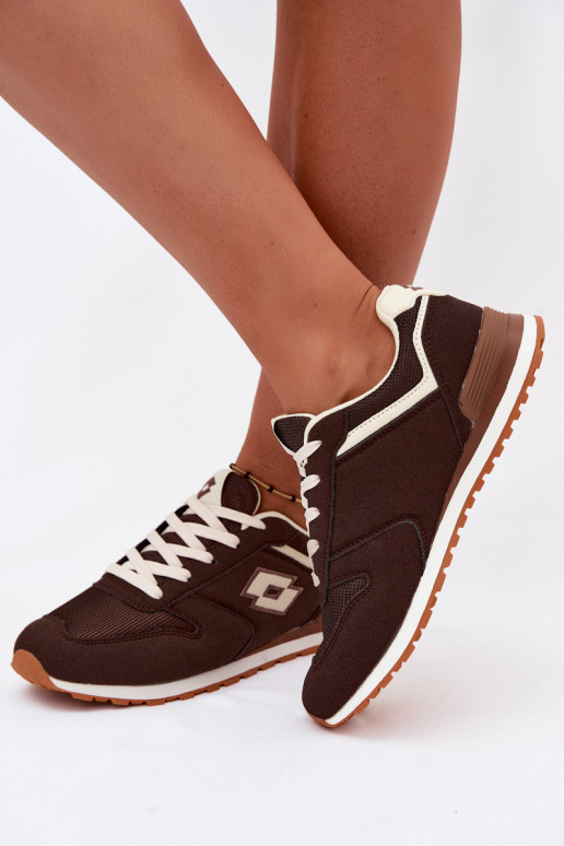 Sneakers da donna color cioccolato LOTTO 2401850U EPICAN