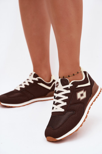 Sneakers da donna color cioccolato LOTTO 2401850U EPICAN 2