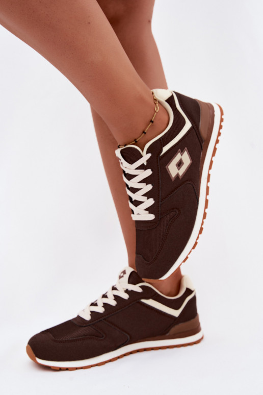 Sneakers da donna color cioccolato LOTTO 2401850U EPICAN