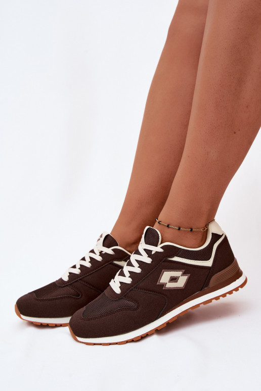 Sneakers da donna color cioccolato LOTTO 2401850U EPICAN