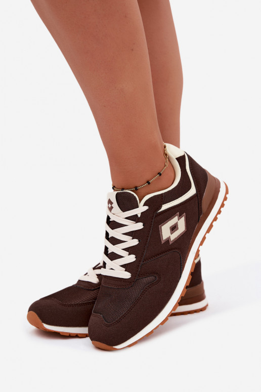 Sneakers da donna color cioccolato LOTTO 2401850U EPICAN