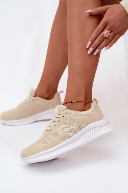 Scarpe sportive da donna color sabbia LOTTO 2401650U SOBRIO