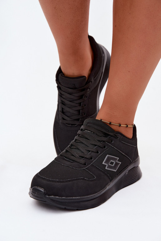 Sneakers unisex LOTTO 2401651U SOBRIO OC nere