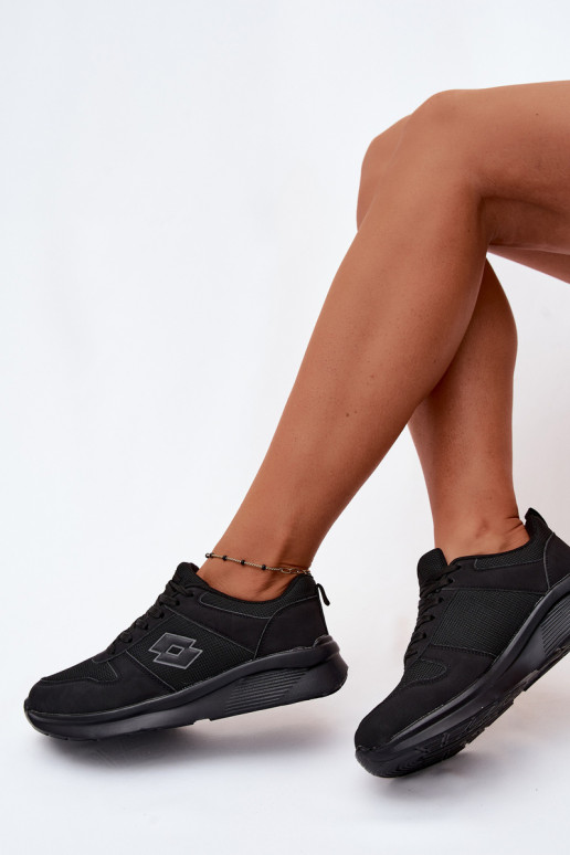 Sneakers unisex LOTTO 2401651U SOBRIO OC nere
