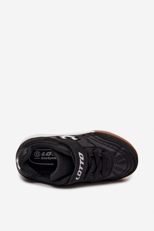 Scarpe sportive per bambini LOTTO 2601640K ATIBA nere
