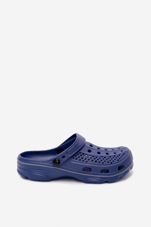 Zoccoli leggeri blu scuro da uomo Landry