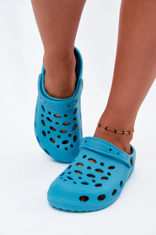 Zoccoli leggeri turchesi da donna Parker
