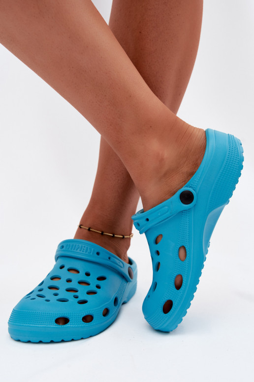 Zoccoli leggeri turchesi da donna Parker
