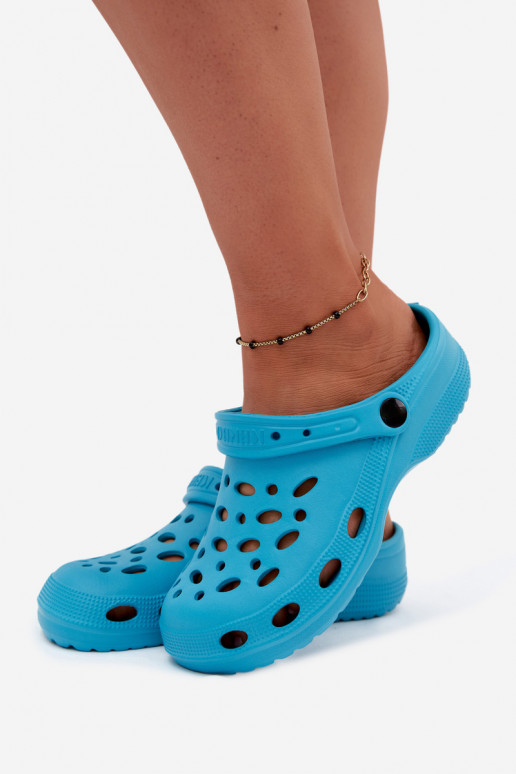 Zoccoli leggeri turchesi da donna Parker