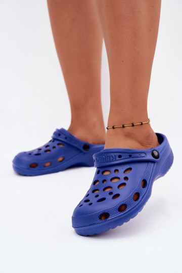 Zoccoli leggeri blu scuro da donna Parker 2