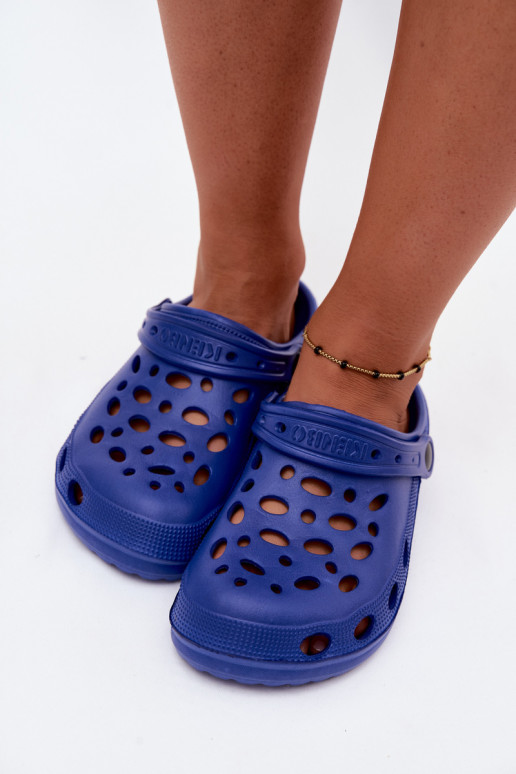 Zoccoli leggeri blu scuro da donna Parker