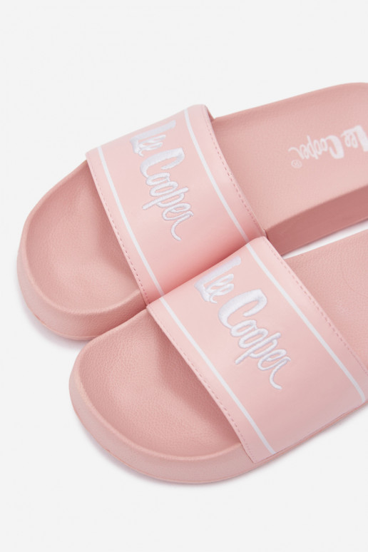 Pantofole rosa da donna con piattaforma Lee Cooper