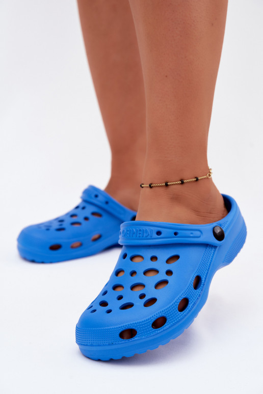 Zoccoli leggeri blu da donna Parker