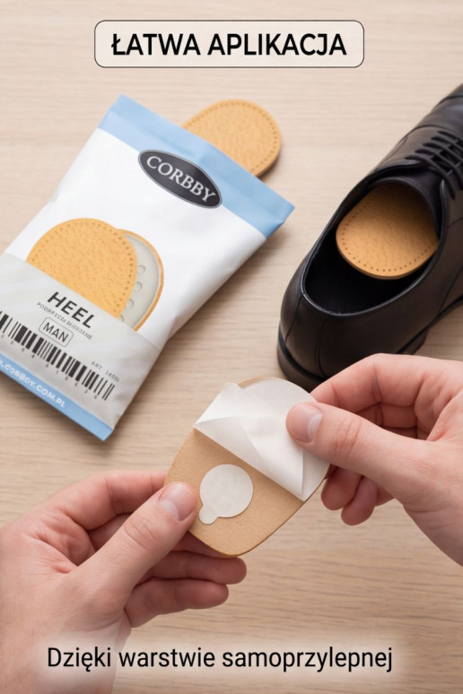 CORBBY calze per tallone in pelle