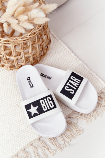 Ciabatte Bambino Big Star DD374151 Bianche 2