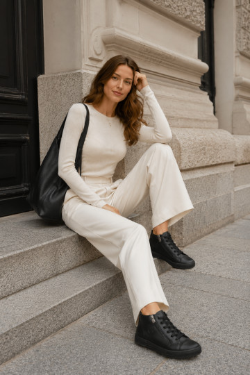 Scarpe da donna nere Brindle 2