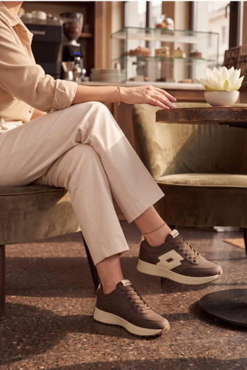 Sneakers da donna LOTTO 2401930U CALENTO Cioccolato